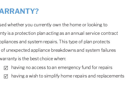 home warranty ontario